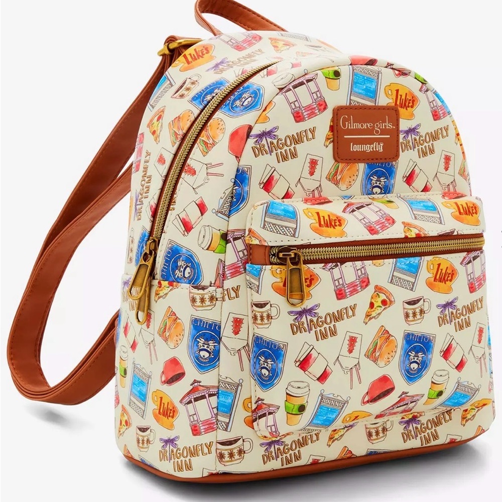 Loungefly Gilmore Girls Icons Mini Backpack